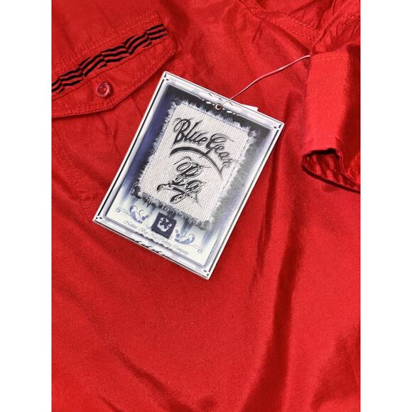 Blue Gear Men's 2XL Red Chili Long/Roll-Up Sleeves Shirt Button Up $38 - Picture 8 of 8